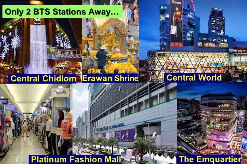 At Nana-5Bed, City Center, Nana Bts, Mbk, Central World, Siam 방콕 외부 사진
